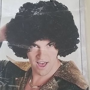 Adult afro wig black